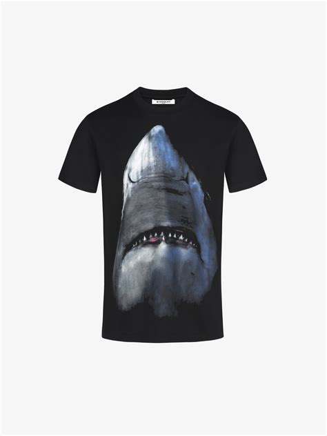 givenchy shark tshirt|givenchy t shirt with holes.